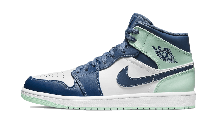 Air Jordan Air Jordan 1 Mid Mystic Navy Mint Foam - 554725-413 / 554725-413