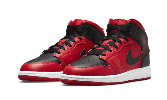 Air Jordan Air Jordan 1 Mid Reverse Bred - 554724-660 / 554725-660