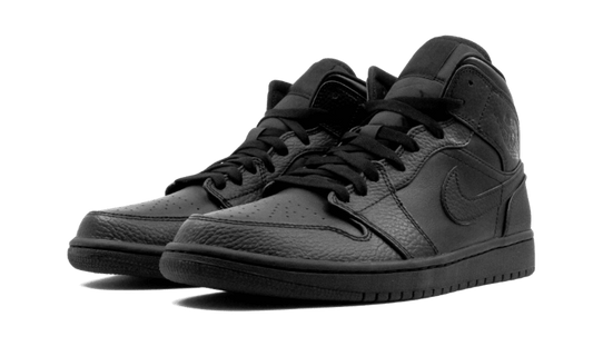 Air Jordan Air Jordan 1 Mid Triple Black - 554725-091 / 554724-091