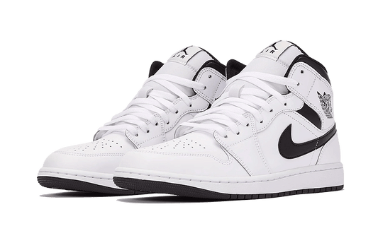 Air Jordan Air Jordan 1 Mid White Black - DQ8423-132 / DQ8426-132