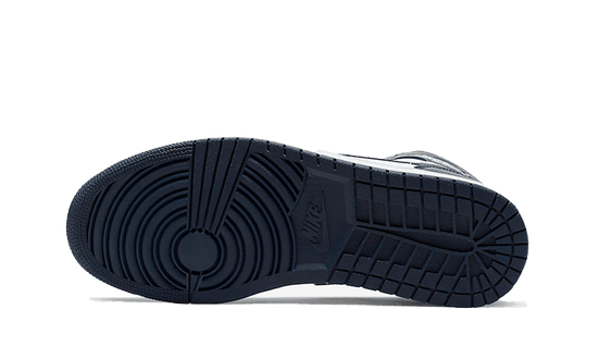 Air Jordan Air Jordan 1 Mid White Metallic Gold Obsidian - 554724-174 / 554725-174