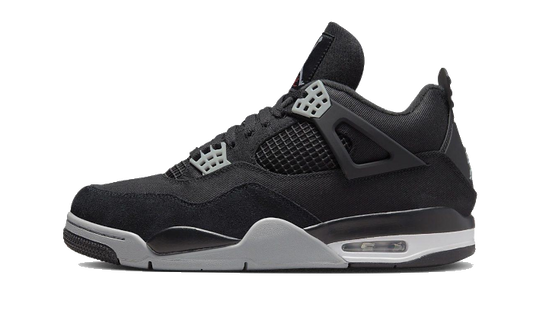 Air Jordan Air Jordan 4 Black Canvas - DH7138-006 / DV0553-006