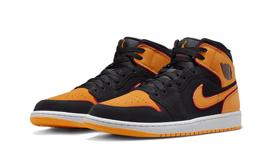 Air Jordan Air Jordan 1 Mid Fat Tongue Black Orange - FJ4923-008