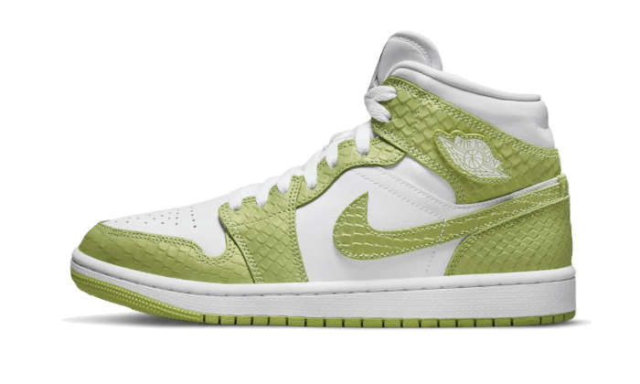 Air Jordan Air Jordan 1 Mid Green Python - DV2959-113