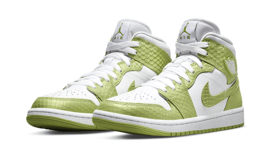 Air Jordan Air Jordan 1 Mid Green Python - DV2959-113