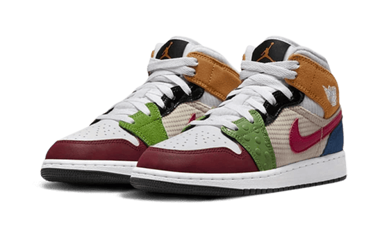 Air Jordan Air Jordan 1 Mid SE Patchwork - DR6957-100