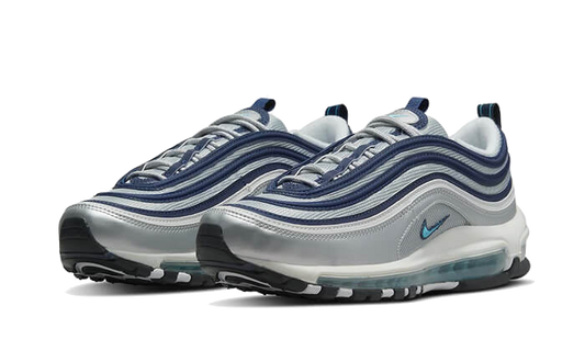 Nike Air Max 97 Metallic Silver Blue - DM0028-001 / DQ9131-001