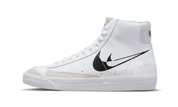 Nike Blazer Mid '77 Double Negative White Black - CT8529-141 / 384665-141