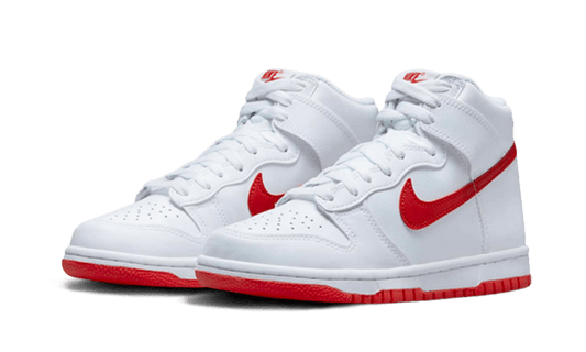 Nike Dunk High White Picante Red - DV0828-100 / DB2179-111