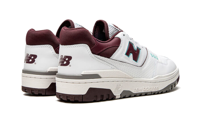 New Balance 550 Burgundy Cyan - BB550WBG