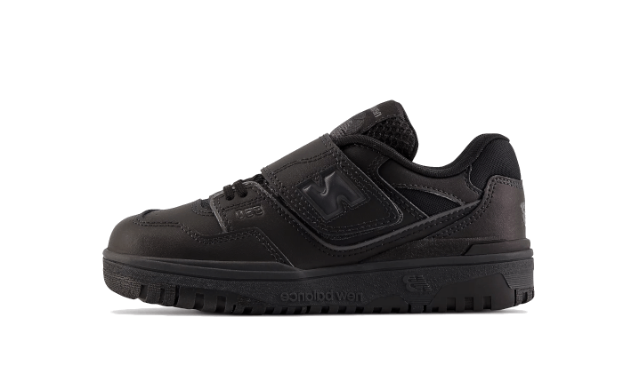 New Balance 550 Strap Triple Black Enfant (PS) - IHB550BB