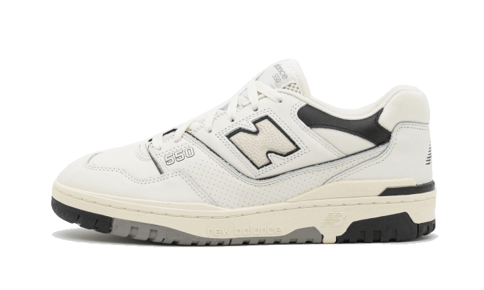 New Balance 550 Cream Black - BB550LWT