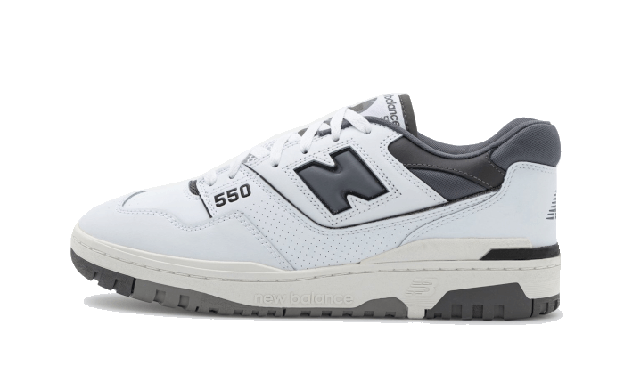 New Balance 550 White Dark Grey - BB550WTG