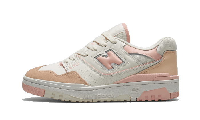 New Balance 550 White Pink Pastel - BBW550WP