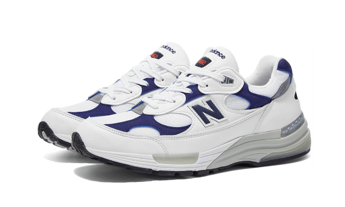 New Balance 992 White Navy - M992EC