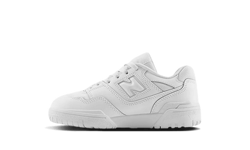 New Balance 550 Triple White Enfant (PS) - PSB550WW