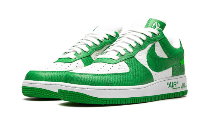 Nike Air Force 1 Low Louis Vuitton White Green - 1A9V9U