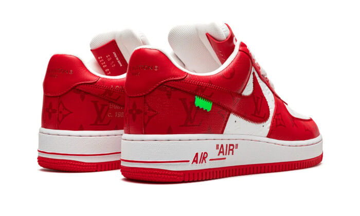 Nike Air Force 1 Low Louis Vuitton White Red - 1A9VA9