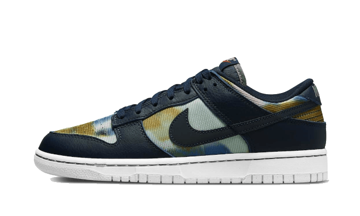 Nike Dunk Low Graffiti Navy - DM0108-400 / DM1051-400