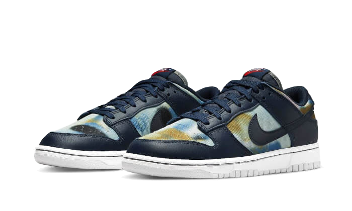 Nike Dunk Low Graffiti Navy - DM0108-400 / DM1051-400