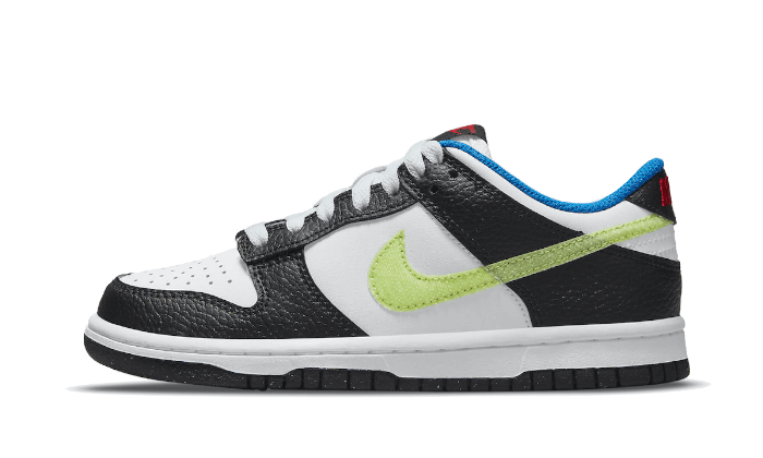 Nike Dunk Low Signal Blue Lemon Twist - DQ0977-100