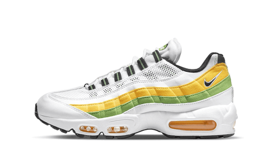 Nike Air Max 95 Essential White Green Apple Tour Yellow - DQ3429-100