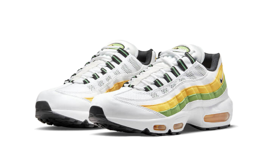 Nike Air Max 95 Essential White Green Apple Tour Yellow - DQ3429-100