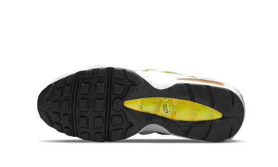 Nike Air Max 95 Essential White Green Apple Tour Yellow - DQ3429-100