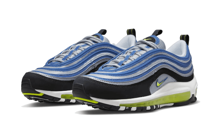 Nike Air Max 97 OG Atlantic Blue Voltage Yellow - DM0028-400 / DQ9131-400