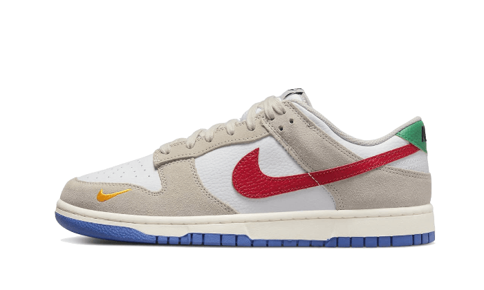 Nike Dunk Low Light Iron Ore Red Blue - DV3497-001