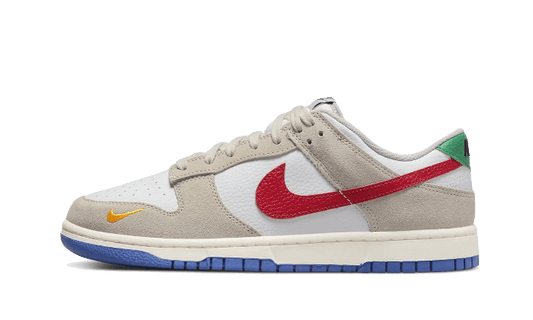 Nike Dunk Low Light Iron Ore Red Blue - DV3497-001