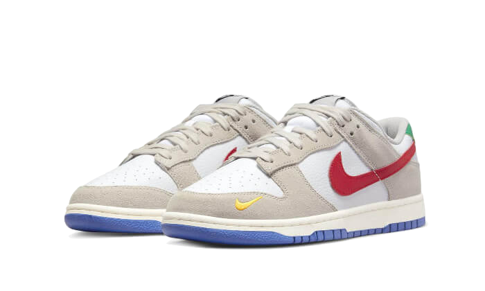 Nike Dunk Low Light Iron Ore Red Blue - DV3497-001