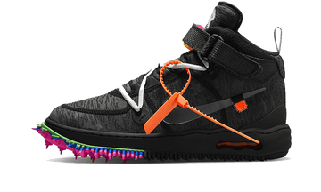 Nike Air Force 1 Mid Off-White Clear Black - DO6290-001