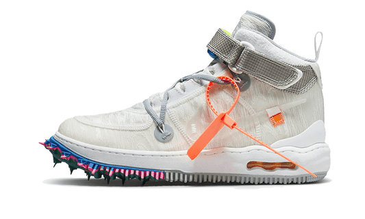 Nike Air Force 1 Mid Off-White Clear White - DO6290-001 / DO6290-100