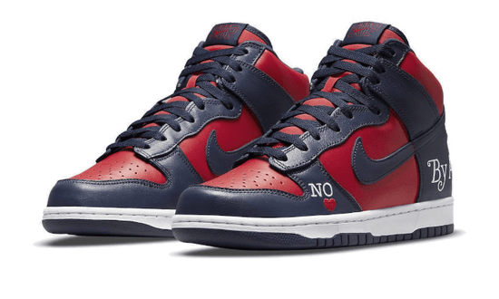 Nike SB Dunk High Supreme By Any Means Navy - DN3741-600