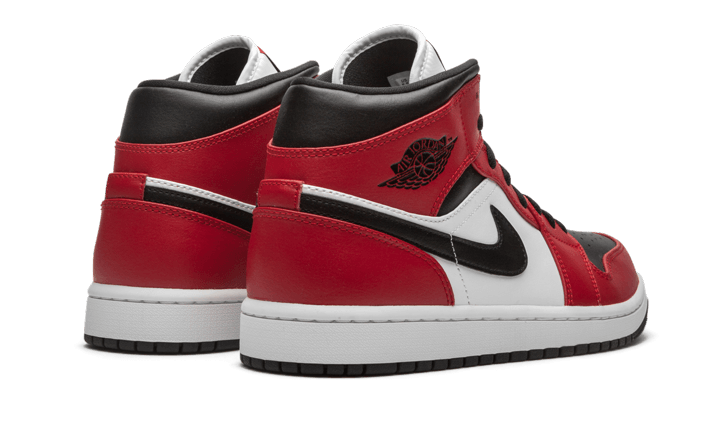 Air Jordan Air Jordan 1 Mid Chicago Black Toe - 554724-069