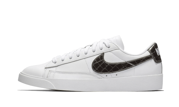 Nike Blazer Low White Black Croc - BQ0033-100 / bq0033-100