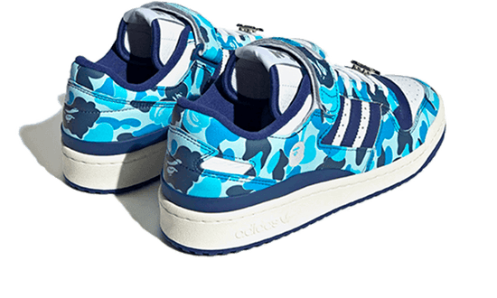 Adidas Forum 84 Low Bape 30th Anniversary Blue Camo - ID4772