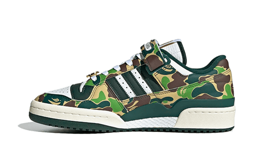 Adidas Forum 84 Low Bape 30th Anniversary Green Camo - ID4771