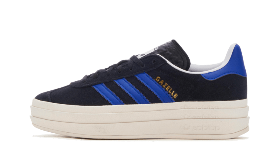 Adidas Gazelle Bold Core Black Lucid Blue - HQ4408