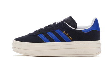 Adidas Gazelle Bold Core Black Lucid Blue - HQ4408