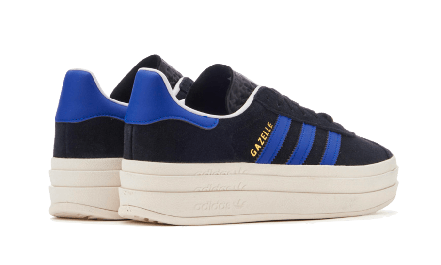 Adidas Gazelle Bold Core Black Lucid Blue - HQ4408
