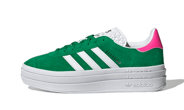 Adidas Gazelle Bold Green Lucid Pink - IG3136