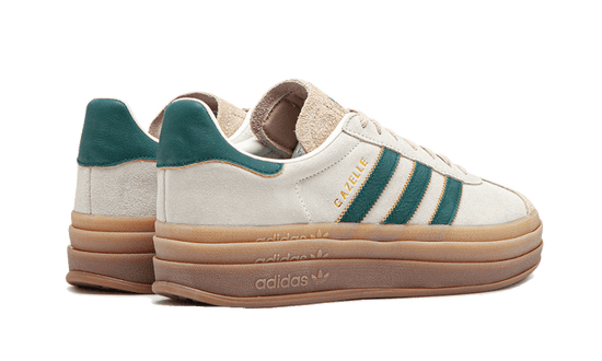 Adidas Gazelle Bold Magic Beige Collegiate Green - ID7056