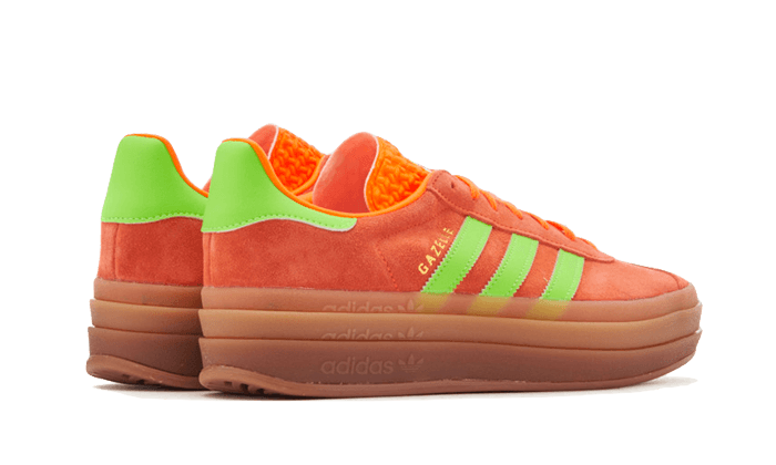 Adidas Gazelle Bold Solar Orange Solar Green - H06126