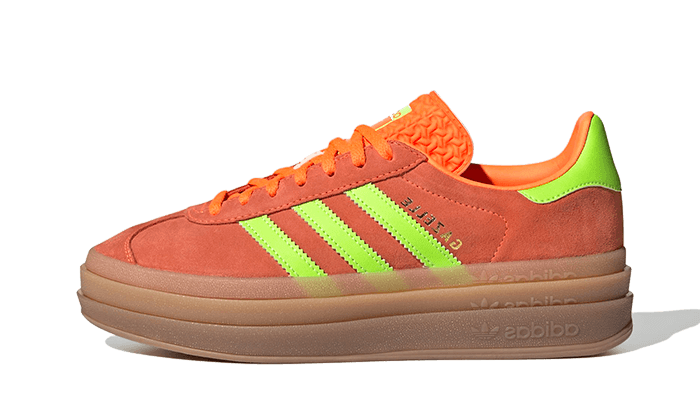 Adidas Gazelle Bold Solar Orange Solar Green - H06126