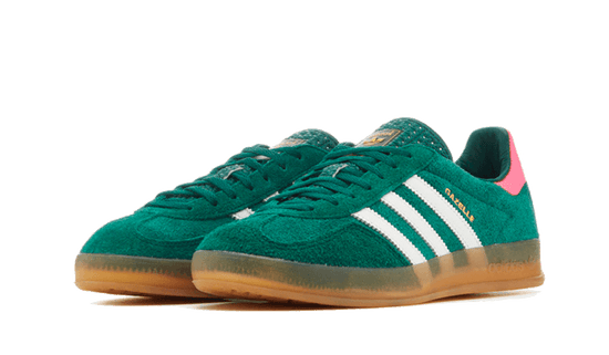 Adidas Gazelle Indoor Collegiate Green Lucid Pink - IG5929
