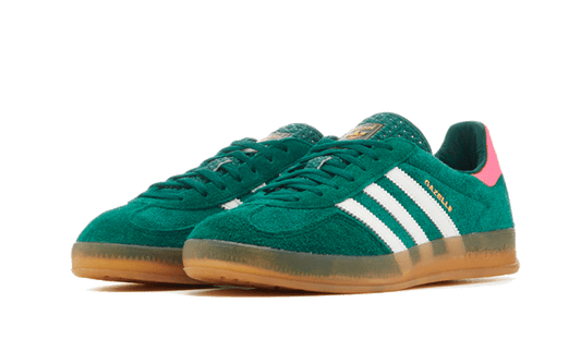 Adidas Gazelle Indoor Collegiate Green Lucid Pink - IG5929