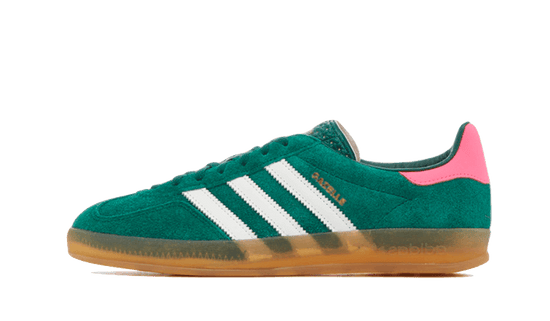 Adidas Gazelle Indoor Collegiate Green Lucid Pink - IG5929