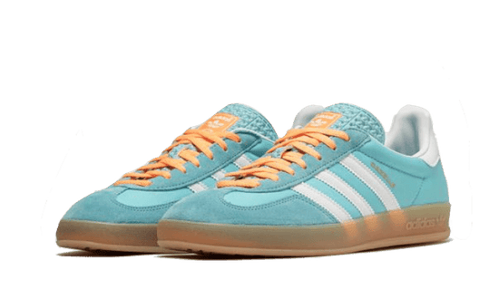 Adidas Gazelle Indoor Preloved Blue White Gum - HQ9017